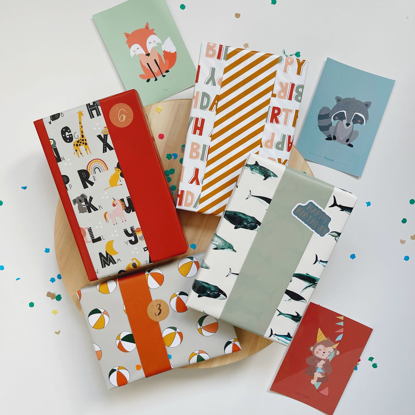 Cadeaupapier - Happy Birthday